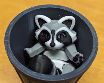 3D Printed Articulating Raccoon!!!!