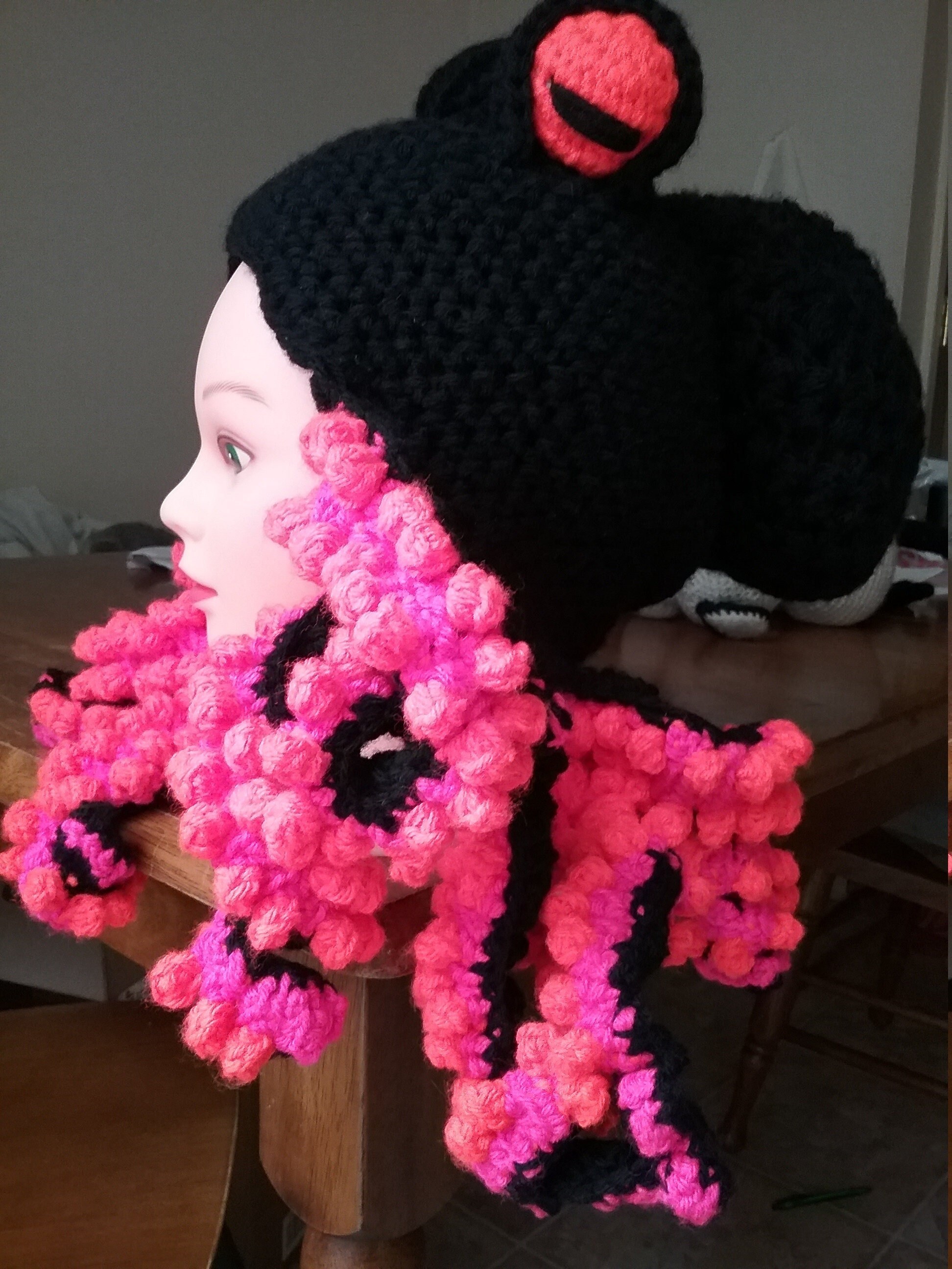 Hat Octopus Hat Crochet Hat | Etsy 