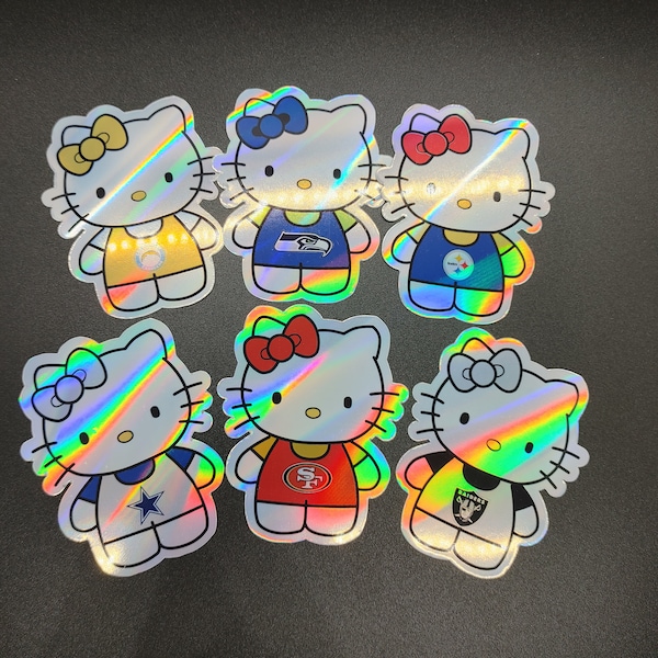 Hello Kittys Stickers Etsy