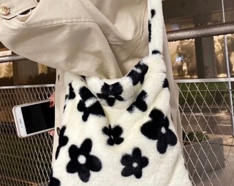 fluffy bags aesthetic