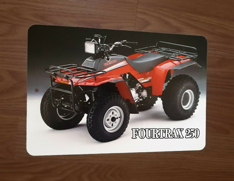 1985 Honda Fourtrax 250 Quad Photo Motorcycle ATV 4 Wheeler Etsy