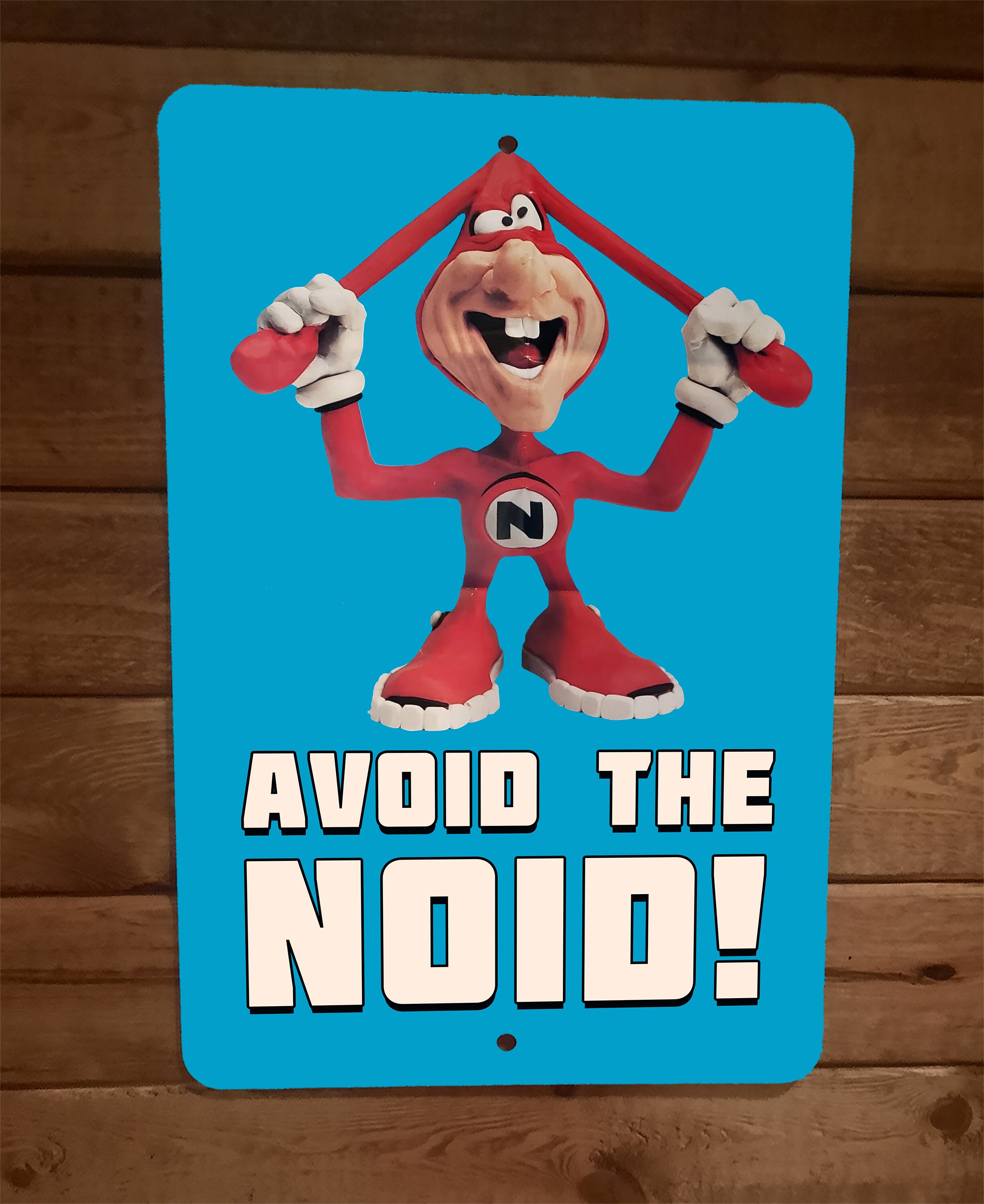 Avoid the Noid 8x12 Metal Wall Sign Retro 80s Dominos Pizza - Etsy