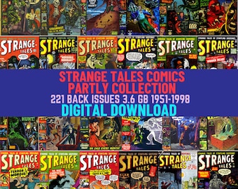 Science Fiction, Horror, Mysticism, Space Opera Comics. Digital Downloadable Collection. Comic Book, Popular Series. 221 Issues. 3.64 GB