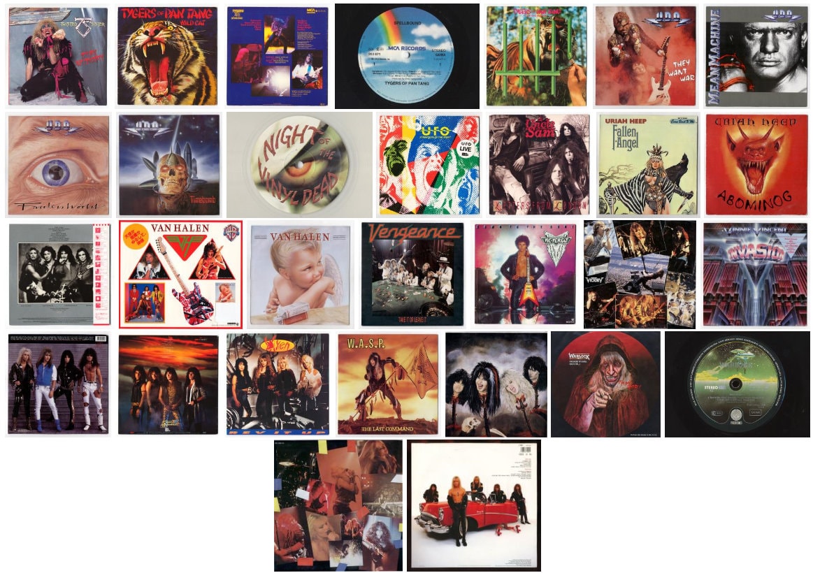 Large Collection of Music Vinyl Disk Covers Posters High-resolution Jpg ...