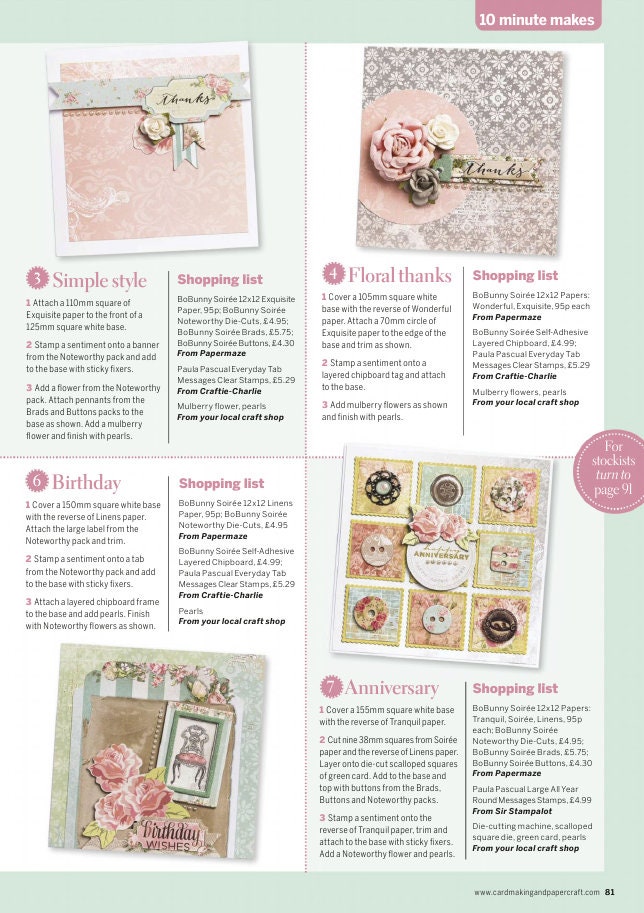 Cardmaking & Papercraft the Uk's 1 Magazine Digital Etsy