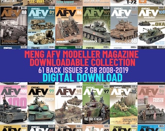 Modélisation à l'échelle. Véhicule blindé de combat. Guides étape par étape, conseils. Téléchargez la collection de magazines numériques. 61 Problèmes. 2008-2019. 2 Go