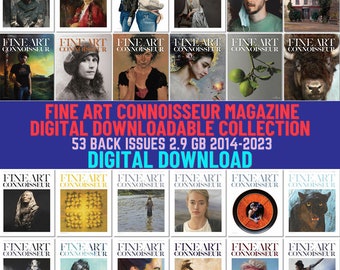 Arte Contemporáneo, Pintura, Escultura, Dibujo, Bellas Artes, Artistas. Colección de revistas digitales descargables. 53 Números 2014-2023. 2,9GB