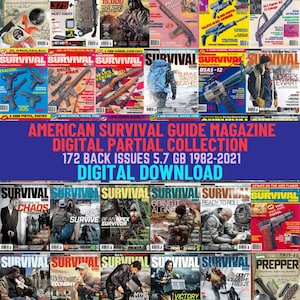 Download Survival Guide Magazine Partial Digital Collection. Learn From Experienced Survivalists and Professionals. 5.7 Gb 1982-2021.