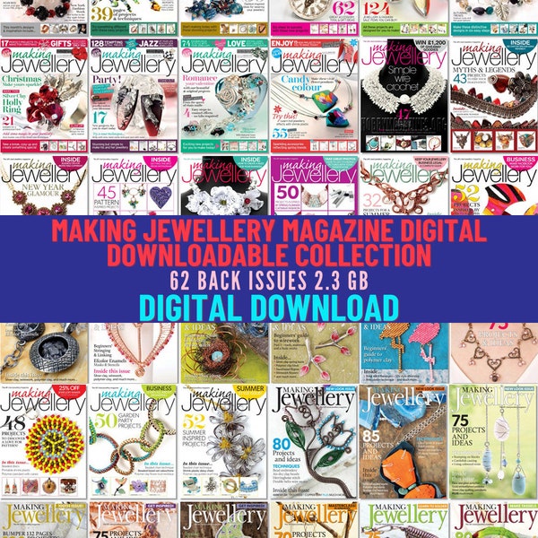 Craft and Jewelry-Making. Casting, Beading, Designs, and Techniques. Download Mix Digital Magazine Collection. 62 Issues 2009-2019. 2.3 Gb