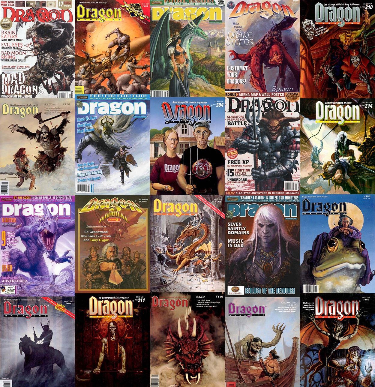 old Dragon magazines r/Brampton
