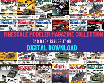 Scale Modeling. Airplanes, Tanks, Ships, Cars. Step-by-Step Guides, Tips. Download Digital Magazine Collection. 340 Issues. 1982-2019. 17 Gb