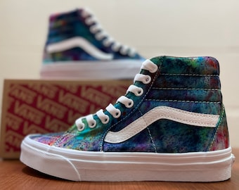 Custom Tie Dye Vans