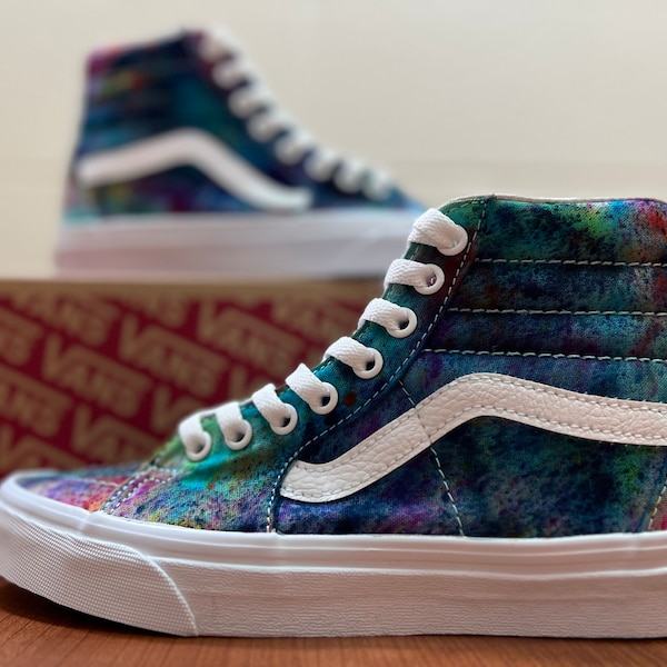 Tie Dye Vans Etsy
