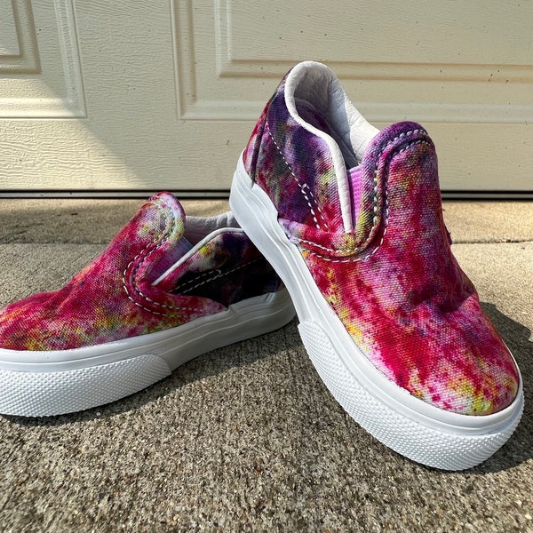 Tie Dye Vans Etsy
