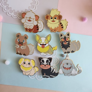 Gacha Enamel Pins | PokeDoggos!