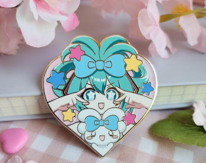 Enamel Pin | Miku Beam
