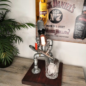 BAR-MAN DIY Kit Silver Edition Beverage Dispenser bottle holder Bartender liquor dispenser image 1