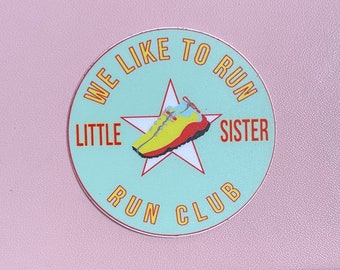 Riley Puckett Run Club Sticker - Etsy