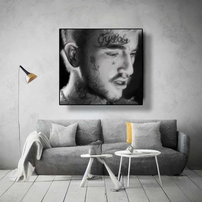 Lil Peep Poster Wall Art Picture - Etsy