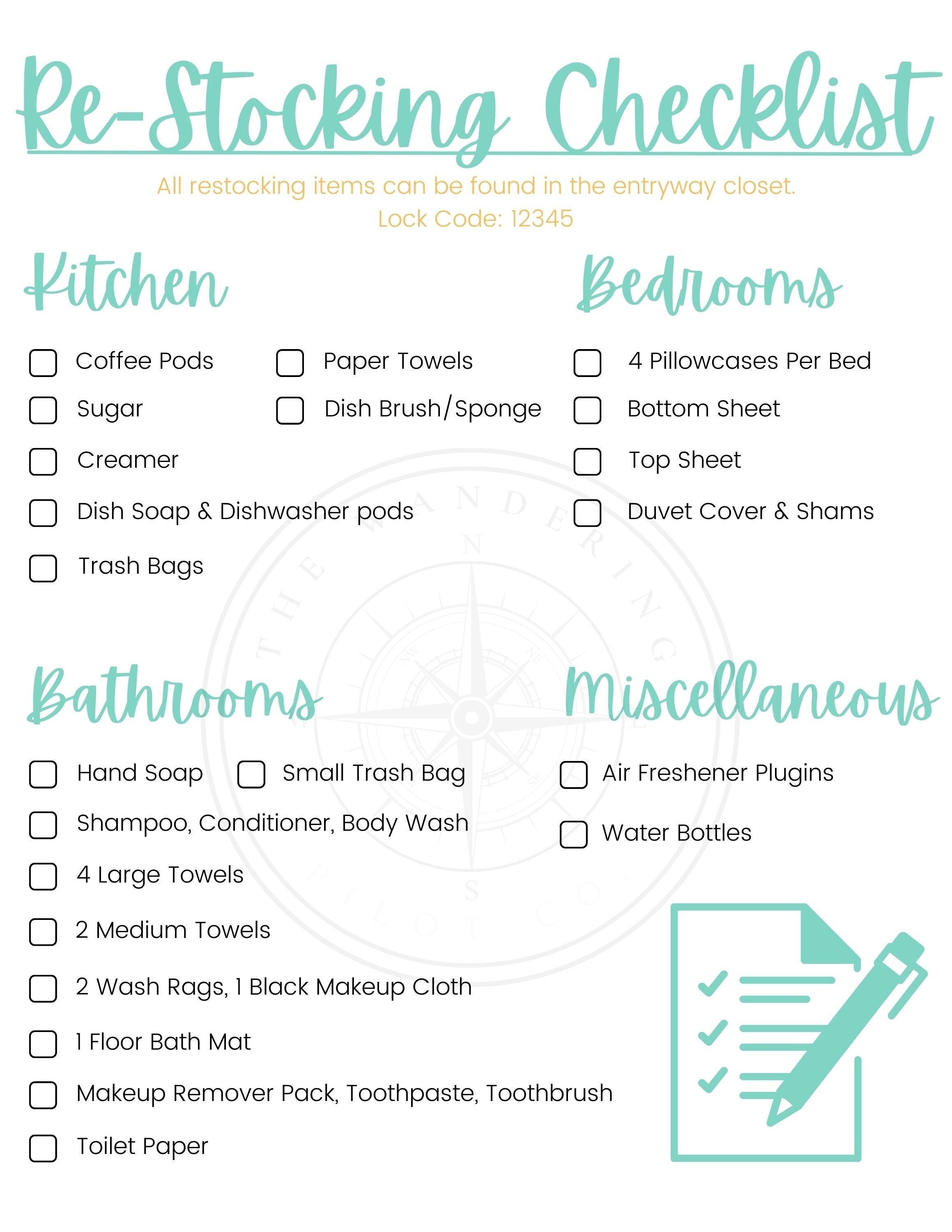 airbnb-cleaning-checklist-template-free
