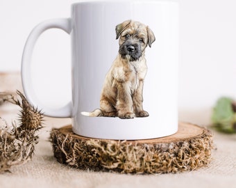 Soft Coated Wheaten Puppy Dog Coffee Mug Premium Quality Ceramic 10oz Hardwearing