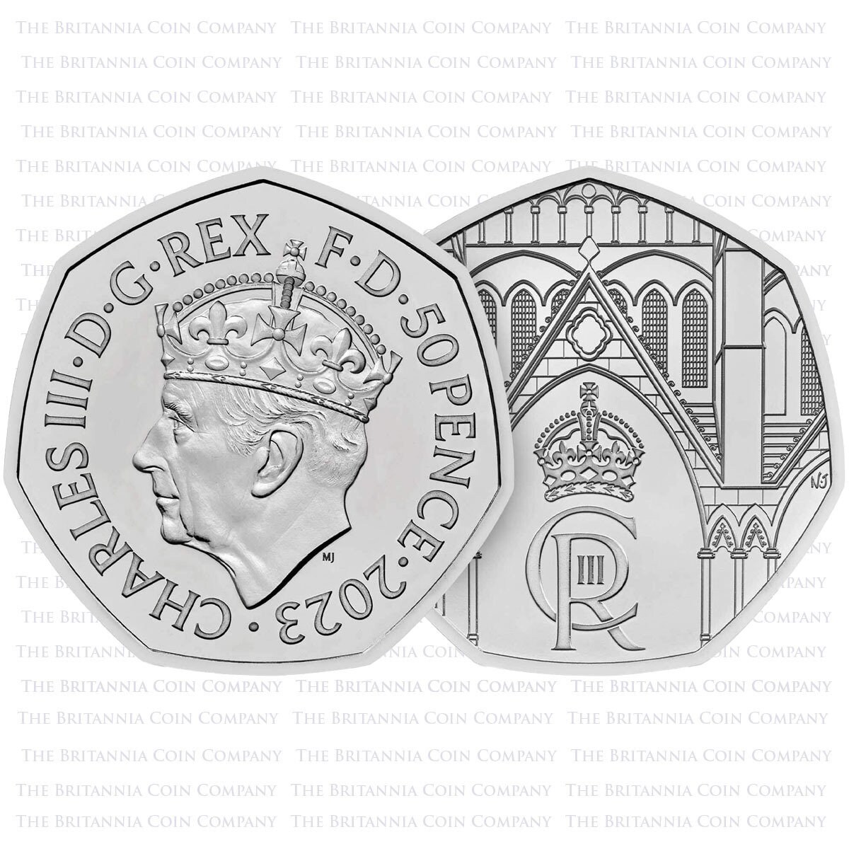 2023 Royal Mint King Charles III Coronation 50P Fifty Pence Brilliant  Uncirculated - Etsy Israel