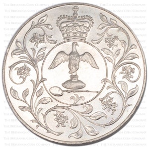 1977 Silver Jubilee Commemorative Crown Coin Royal Mint