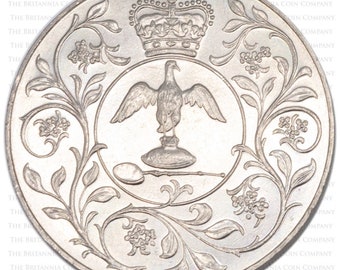 1977 Silver Jubilee Commemorative Crown Coin Royal Mint