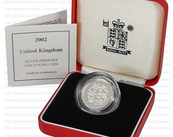 1999年英国ヴィンテージ シルバープルーフ1ポンドコイン - ロイヤル