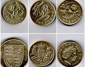 1992年英国1ポンド・プルーフ硬貨：イングリッシュオークツリー