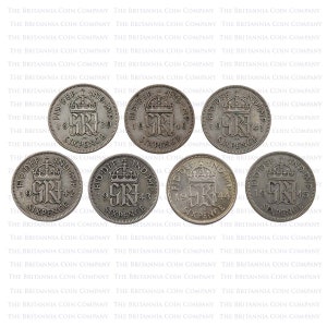 Moneda de seis peniques de plata con la suerte para bodas, regalo de novia, moneda de seis peniques