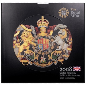 2008 UK Brilliant Uncirculated Annual Coin Collection Set Royal Mint
