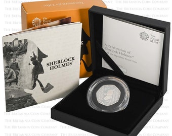 2019 イギリス　シャーロック・ホームズ 50ペンス 　銀貨限定7500セット 2019 イギリス シャーロック・ホームズ 50ペンス 銀貨限定7500セット