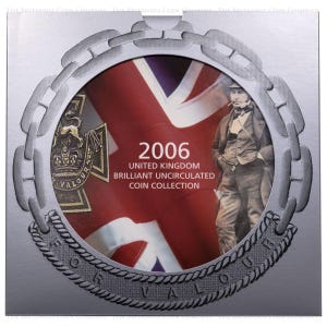 2006 UK Brilliant Uncirculated Annual Coin Collection Set Royal Mint