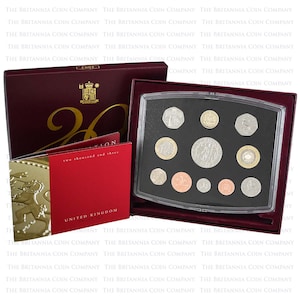 2003 Royal Mint UK 11 Coin Set Coin Collectors Annual Proof Coin Set Ideal Gift! Coin Collection Perfect Presents