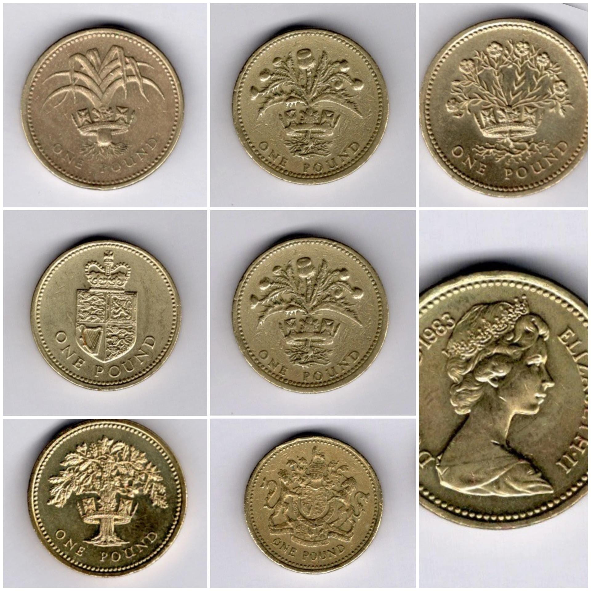 One pound 1983 - Etsy 日本