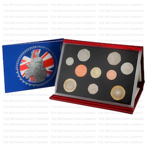 2004 Royal Mint UK 10 Coin Annual Proof Set Commemorative Coins
