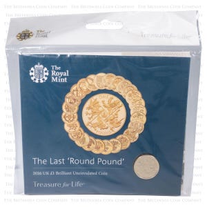 2016 Last Round One Pound Brilliant Uncirculated Coin Royal Mint