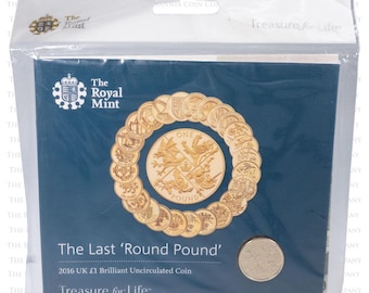 2016 Last Round One Pound Brilliant Uncirculated Coin Royal Mint