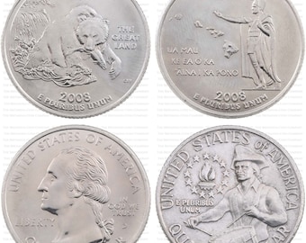 米国 50 州 25 セント硬貨コンプリート コレクション アルバム (コイン