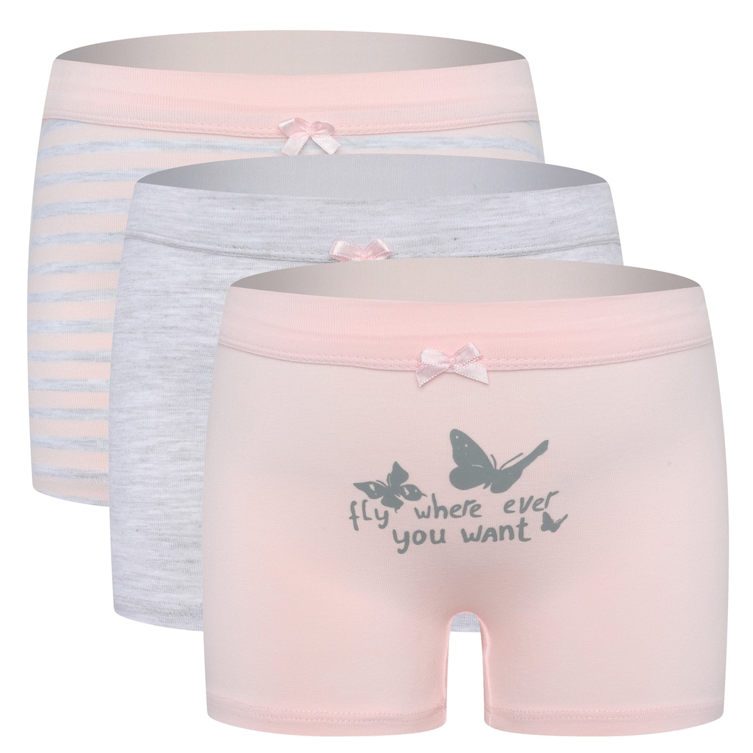 Menique Mutandine Boxer Donna In Lana Merino 100%, Vita Alta, Traspiranti, Ipoallergeniche, Oeko-TEX, Chafe-Free