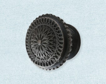 Türknauf im Vintage-Stil, Türgriff aus Guss-Bras für den Innen- und Außenbereich