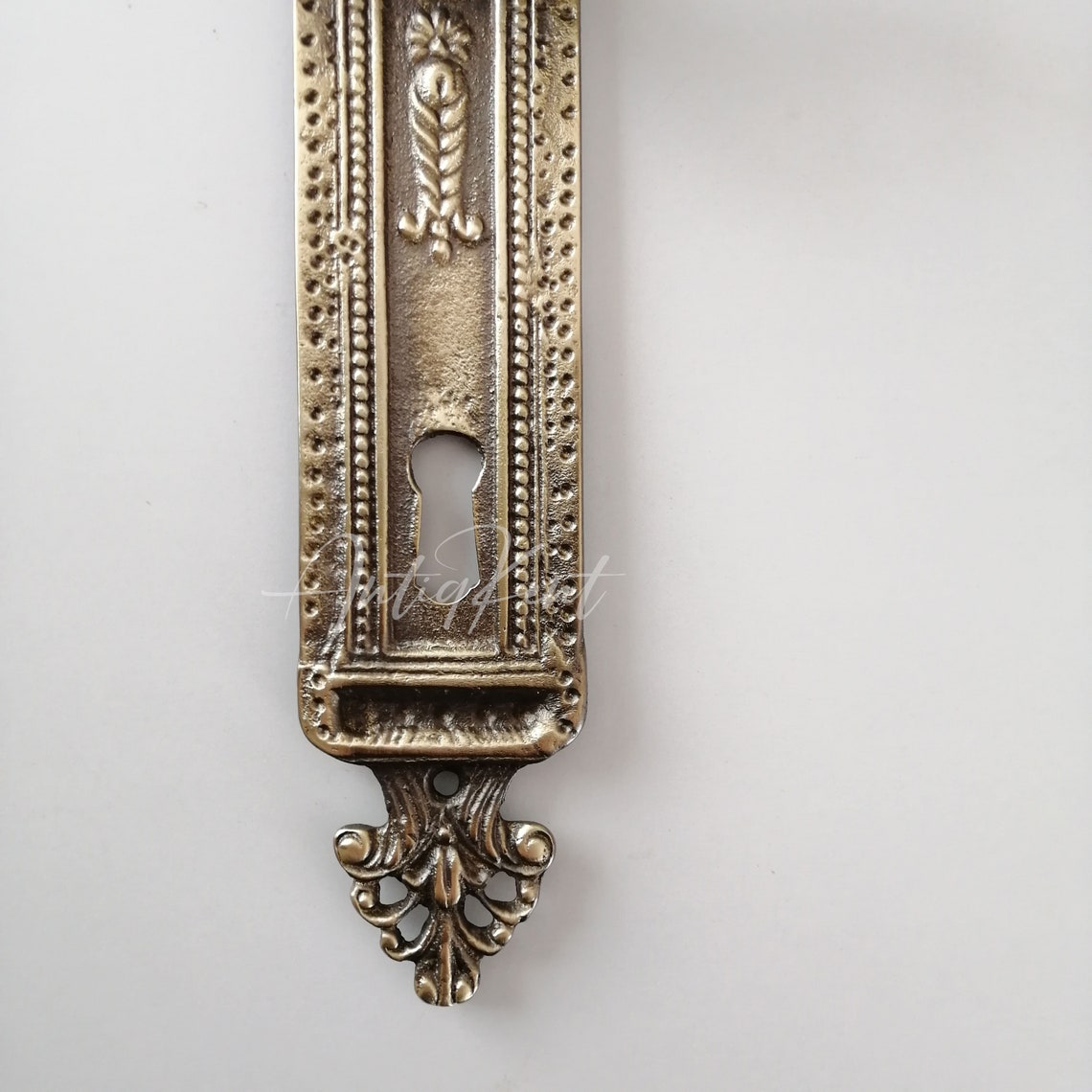 Vintage Style Door Handles Antique Brass French Door Handles Etsy