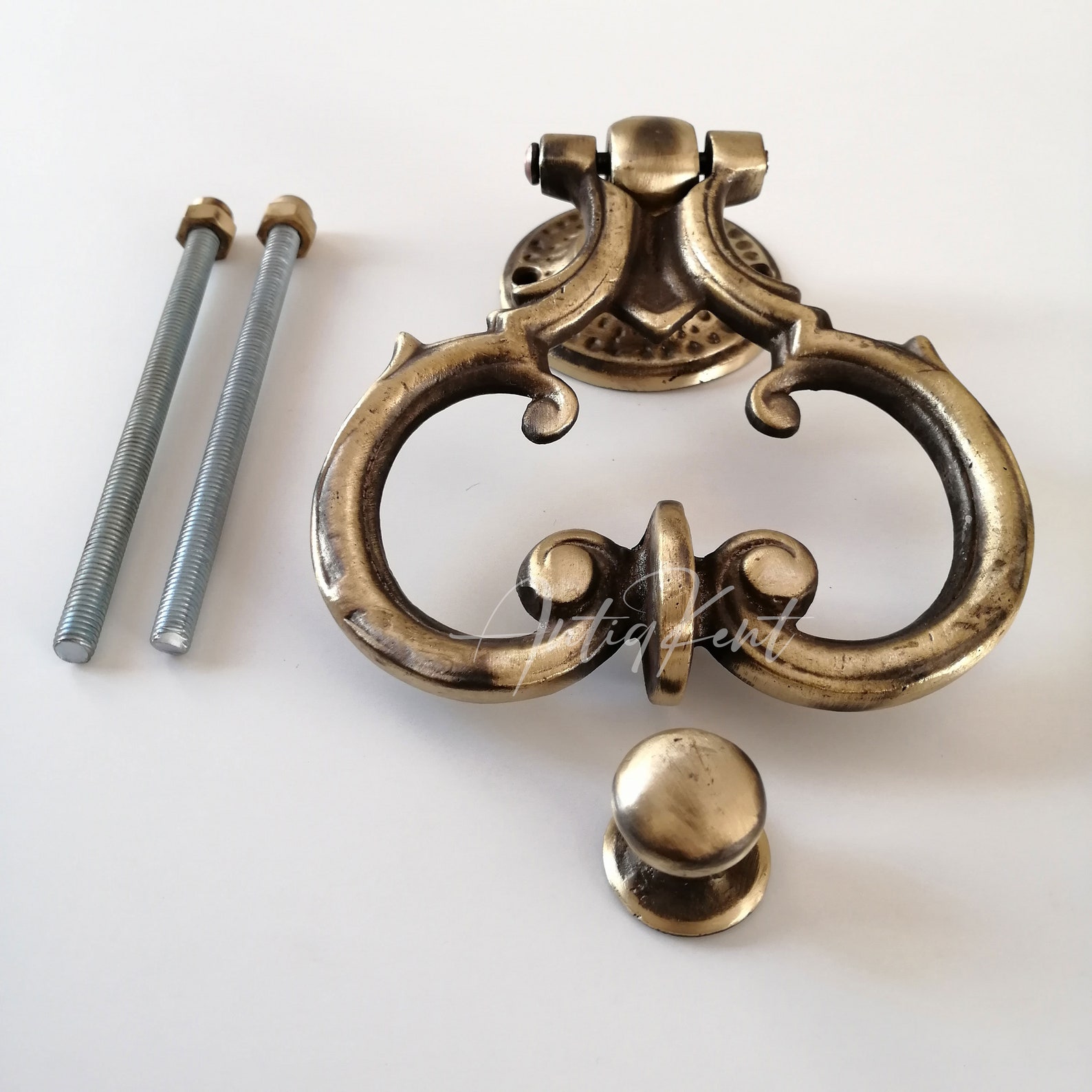 Vintage Style Door Knocker Antique Brass Door Knocker for - Etsy