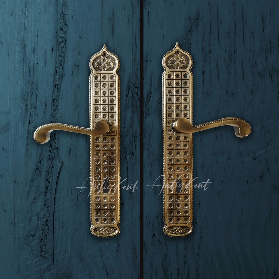 Vintage Style Door Handles, Door Handle for Front Door, Rustic Decor ...