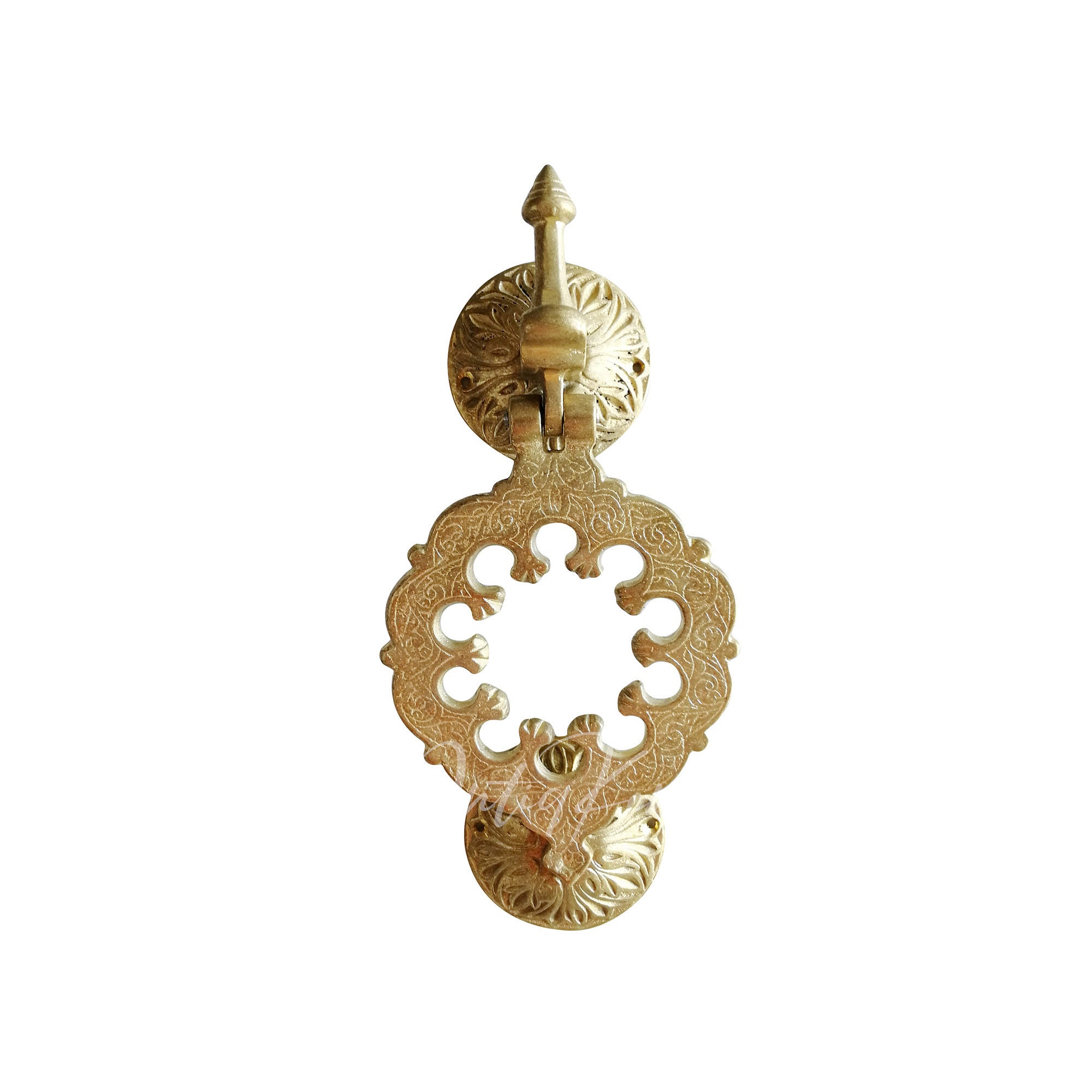 Vintage Style Door Knocker, Antique Cast Brass Front Door Knocker ...