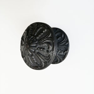 Dummy Door Knob, Vintage Style Cast Brass Door Knob, Ornate Door Knob, Exterior Door Handle, Door Pull Handle, Door Hardware