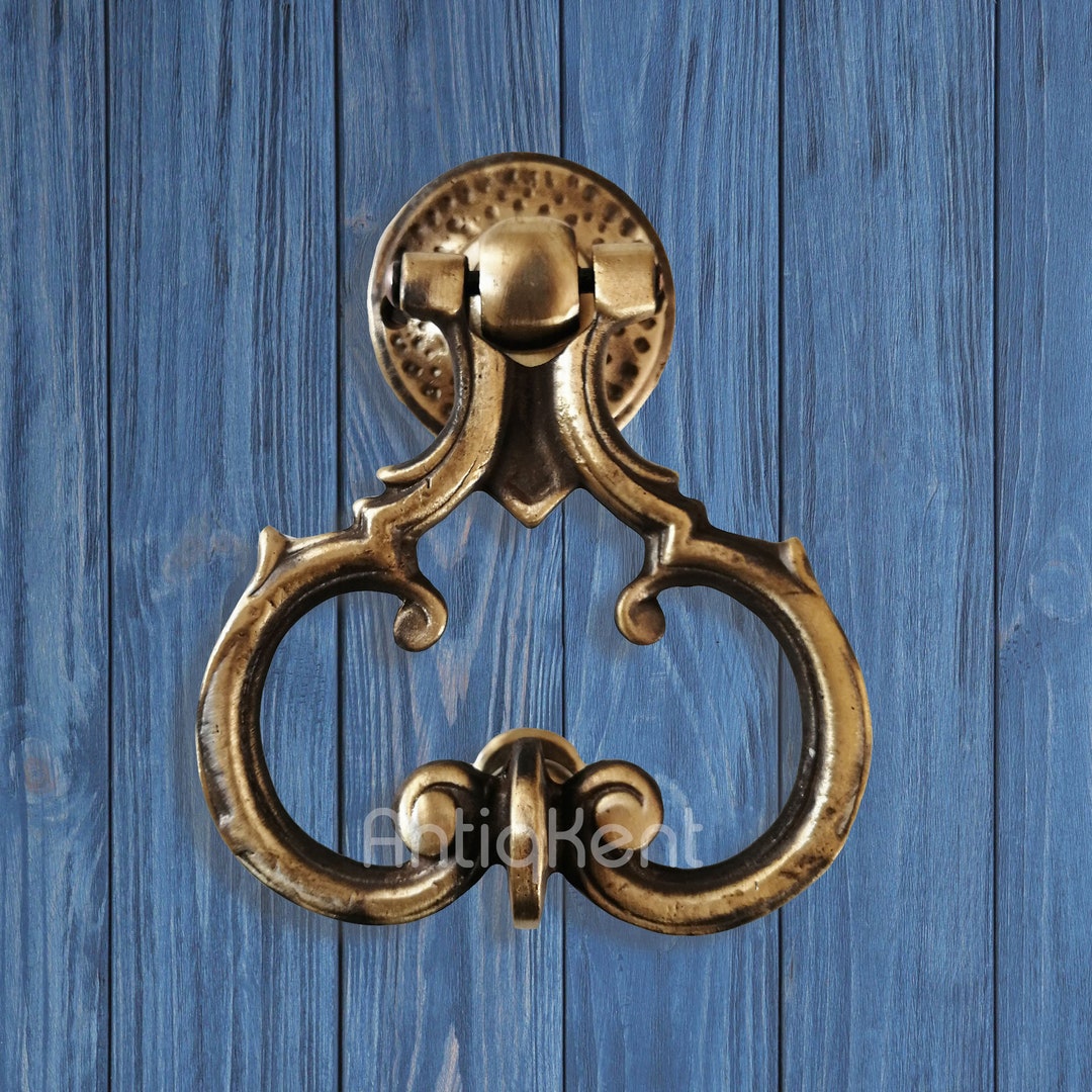Vintage Style Door Knocker, Antique Brass Door Knocker for Front Door ...