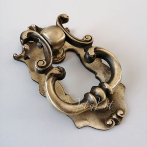 Vintage Style Door Knocker, Handmade Cast Brass Door Knocker, Antique Brass Door Knocker, Victorian Door Knocker, Door Decor, Door Hardware