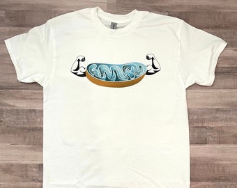 The Mitochondria is the Powerhouse of the Cell funny science t-shirt, scientist, biology, micro, nerd, tee, shirt, tshirt, gift, friend